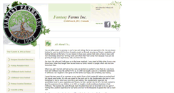 Desktop Screenshot of fantasyfarmsinc.ca